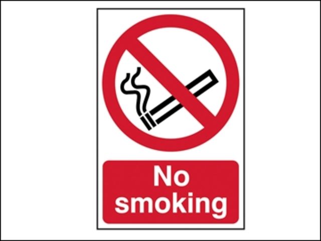 No Smoking – PVC